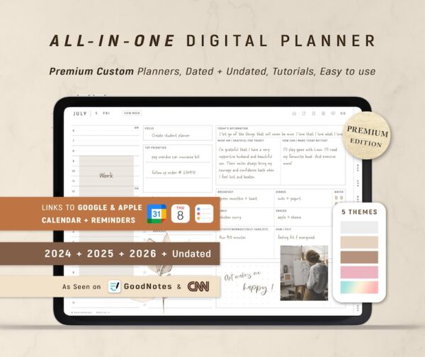 Digital Planner, All-In-One Planner, Dated Planner, Undated Planner, 2024 Planner, 2025 Planner, 2026 Planner, GoodNotes Planner, Productivity Planner, Calendar Integration, Digital Stickers, Hyperlinked Planner, PDF Planner, Customizable Planner, Weekly Planner, Daily Planner, Monthly Planner, Yearly Planner, Planner Bundle, Digital Organization, Wellness Planner, Fitness Planner, Financial Planner, Nutrition Planner, Digital Download, PDF Annotation, Goal Planner, To-Do List Planner, Notability Planner, Noteshelf Planner, Samsung Notes Planner, Xodo Planner, Windows Planner, Planner Templates, Digital Planning, Planner Covers, Planner Inserts.