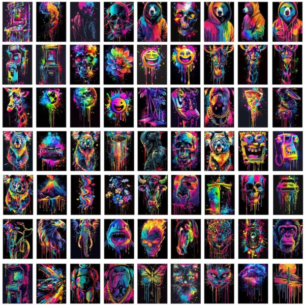 Massive Neon T-Shirt Design Collection – Instant Download with 500+ Unique Designs - Image 2